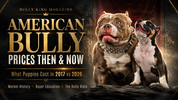 American Bully Prices 2017 vs 2026: What Changed?